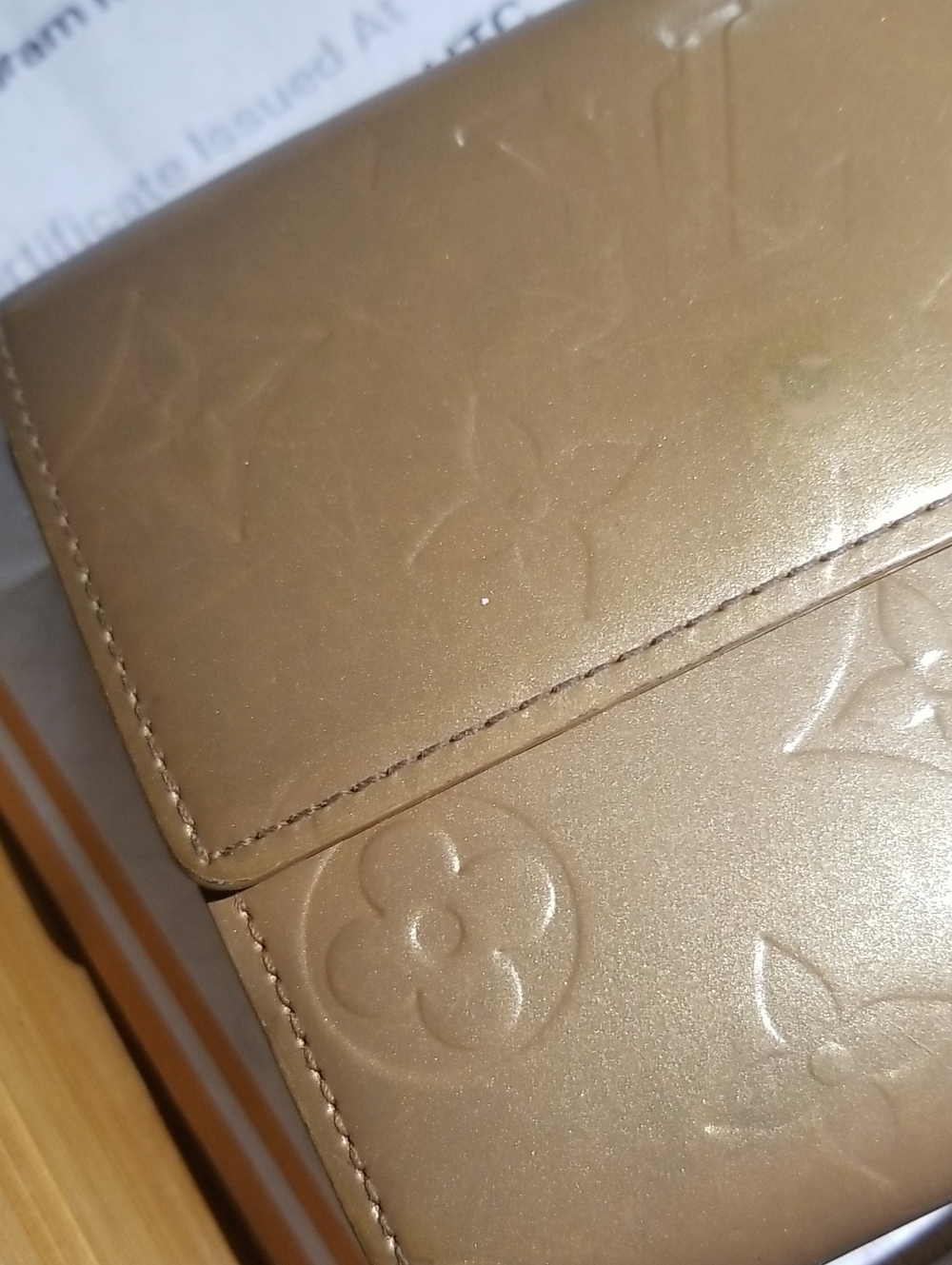 Louis Vuitton Vernis Matte Bifold w COA - Picture 15 of 15